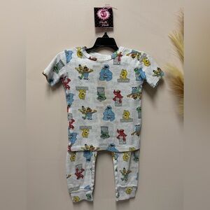 Sesame Street Kids Pajama Set - Multicolor Fun